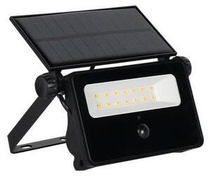 LED solárny reflektor so senzorom LED/30W/5,5V 3000 mAh IP54