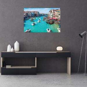Obraz - Canal Grande, Benátky, Taliansko (90x60 cm)