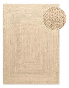 Obojstranný/ručne tkaný jutový koberec vo svetloprírodnej farbe 120x180 cm Sharmila Natural White – Hanse Home