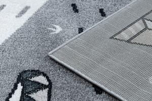 Detský kusový koberec Fun Indian grey - 280x370 cm