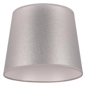 Duolla - Tienidlo k stolnej lampe CLASSIC M E27 pr. 24 cm strieborná