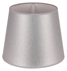 Duolla - Tienidlo k stolnej lampe CLASSIC M E27 pr. 24 cm strieborná