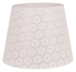 Duolla - Tienidlo k stojací lampě CLASSIC L E27 pr. 38 cm biela