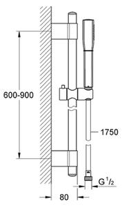 Grohe Grandera Stick - Sprchová súprava, chróm 26038000