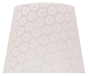 Duolla - Tienidlo k stojací lampě CLASSIC L E27 pr. 38 cm biela