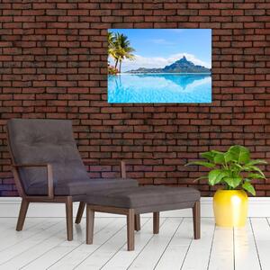 Obraz - Bora-Bora, Francúzska Polynézia (70x50 cm)