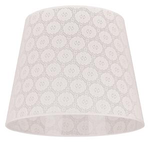 Duolla - Tienidlo k stojací lampě CLASSIC L E27 pr. 38 cm biela