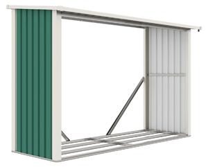 G21 Prístrešok na drevo G21 WOH 335 - 242 x 89 cm, zelený G21-63900502