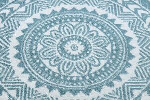 Dywany Łuszczów Kusový koberec Napkin blue kruh - 140x140 (priemer) kruh cm