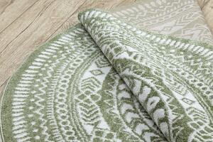 Dywany Łuszczów Kusový koberec Napkin green kruh - 120x120 (priemer) kruh cm