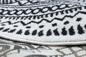 Dywany Łuszczów Kusový koberec Napkin grey kruh - 120x120 (priemer) kruh cm