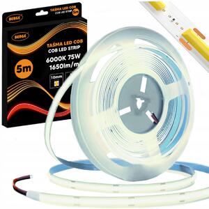 BERGE LED pásik COB Neon 12V - 528D - 15W/m - IP20 - 1650lm - 5m - studená farba