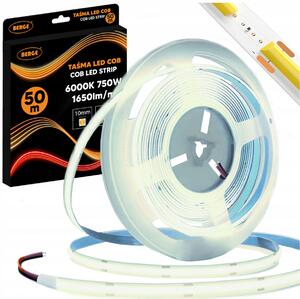 BERGE LED pásik COB Neon 12V - 528D - 15W/m - IP20 - 1650lm - 50m - studená farba