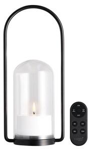 Outdoor Lantern Set w/Glass Dome, Handle, Candle 84005, Remote - Uyuni Lighting