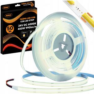 BERGE LED pásik COB Neon 24V - 480D - 9W/m - IP20 - 990lm - 50m - studená farba