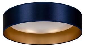 Duolla - LED Stropné svietidlo ROLLER LED/24W/230V pr. 45 cm modrá/zlatá