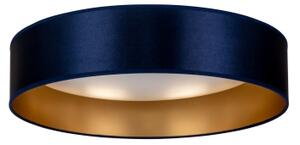 Duolla - LED Stropné svietidlo ROLLER LED/24W/230V pr. 45 cm modrá/zlatá