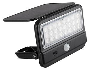 Rabalux 77040 - LED solárne nástenné svietidlo FLAXTON LED/7W/3,7V IP54 čierne