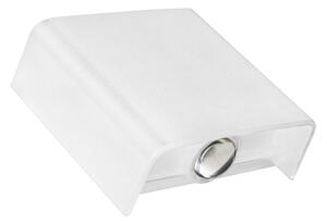 LED Vonkajšie nástenné svietidlo LUNARIX LED/2W/230V 3000-6000K CRI 90 IP54 biela