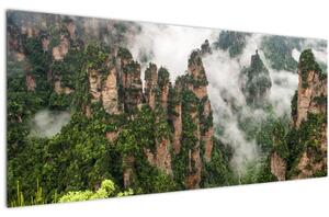 Obraz - National Park Zhangjiajie, Čína (120x50 cm)