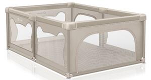 Lionelo Willow XL Ohrádka pre deti 207x187 Farba: béžová