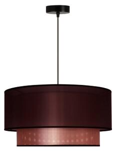 Duolla - Luster na lanku COPPER SHINY 1xE27/15W/230V pr. 45 cm hnedá/medená