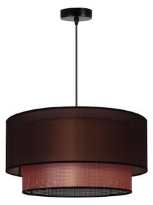 Duolla - Luster na lanku COPPER SHINY 1xE27/15W/230V pr. 45 cm hnedá/medená