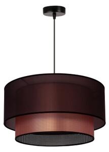 Duolla - Luster na lanku COPPER SHINY 1xE27/15W/230V pr. 45 cm hnedá/medená
