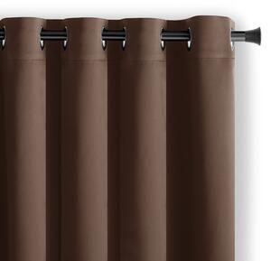 Hnedý dimout záves 140x245 cm Kierra – Restilo