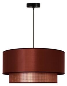 Duolla - Luster na lanku COPPER SHINY 1xE27/15W/230V pr. 45 cm medená