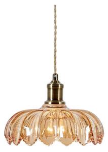 Markslöjd - Kurage Závěsná Lampa Antique Brass/Amber
