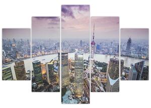 Obraz - Shanghai, Čína (150x105 cm)