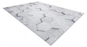 Dywany Łuszczów Kusový koberec ANDRE Hexagon 3D 1180 - 80x150 cm