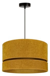 Duolla - Luster na lanku DOUBLE 1xE27/15W/230V pr. 40 cm oranžová