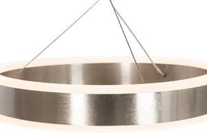 Závesné svietidlo oceľové okrúhle vrátane LED 3-stupňové stmievateľné 3-svetlo - Lyani