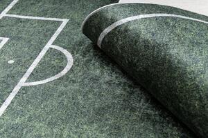 Dywany Łuszczów Detský kusový koberec Bambino 2138 Football green - 140x190 cm