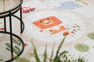 Dywany Łuszczów Detský kusový koberec Bambino 1165 Zoo - 80x150 cm