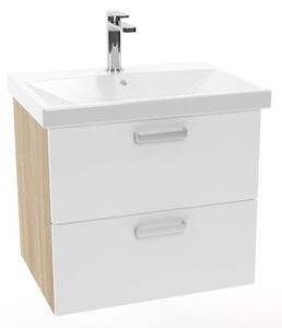Naturel Vario skrinka s umývadlom Brevis 60cm dub/biela VARIO260ZDBBL