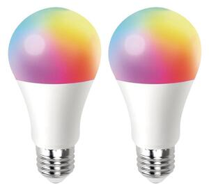 SADA 2x LED Stmievat. žiarovka MESH Smart A60 E27/12W/230V 2700-6500K - Aigostar