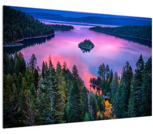 Obraz - Jazero Tahoe, Sierra Nevada, Kalifornia, USA (90x60 cm)
