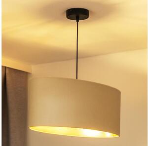 Duolla - Luster na lanku OVAL VEGAN 1xE27/15W/230V krémová