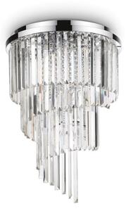 Stropné svietidlo Ideal lux 168937 CARLTON PL12 CROMO 12xE14 40W chróm