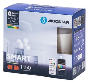 SADA 2x LED Stmievat. žiarovka MESH Smart A60 E27/12W/230V 2700-6500K - Aigostar
