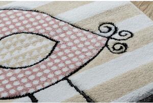Dywany Łuszczów Detský kusový koberec Petit Birds cream - 160x220 cm