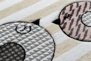 Dywany Łuszczów Detský kusový koberec Petit Birds cream - 160x220 cm