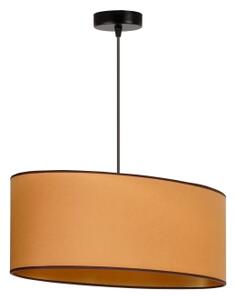 Duolla - Luster na lanku OVAL VEGAN 1xE27/15W/230V hnedá