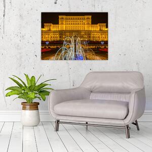Obraz - Palác parlamentu, Bukurešť Rumunsko (70x50 cm)