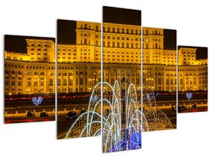 Obraz - Palác parlamentu, Bukurešť Rumunsko (150x105 cm)