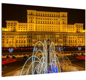 Obraz - Palác parlamentu, Bukurešť Rumunsko (70x50 cm)