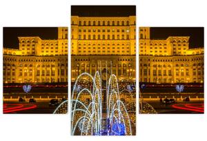 Obraz - Palác parlamentu, Bukurešť Rumunsko (90x60 cm)